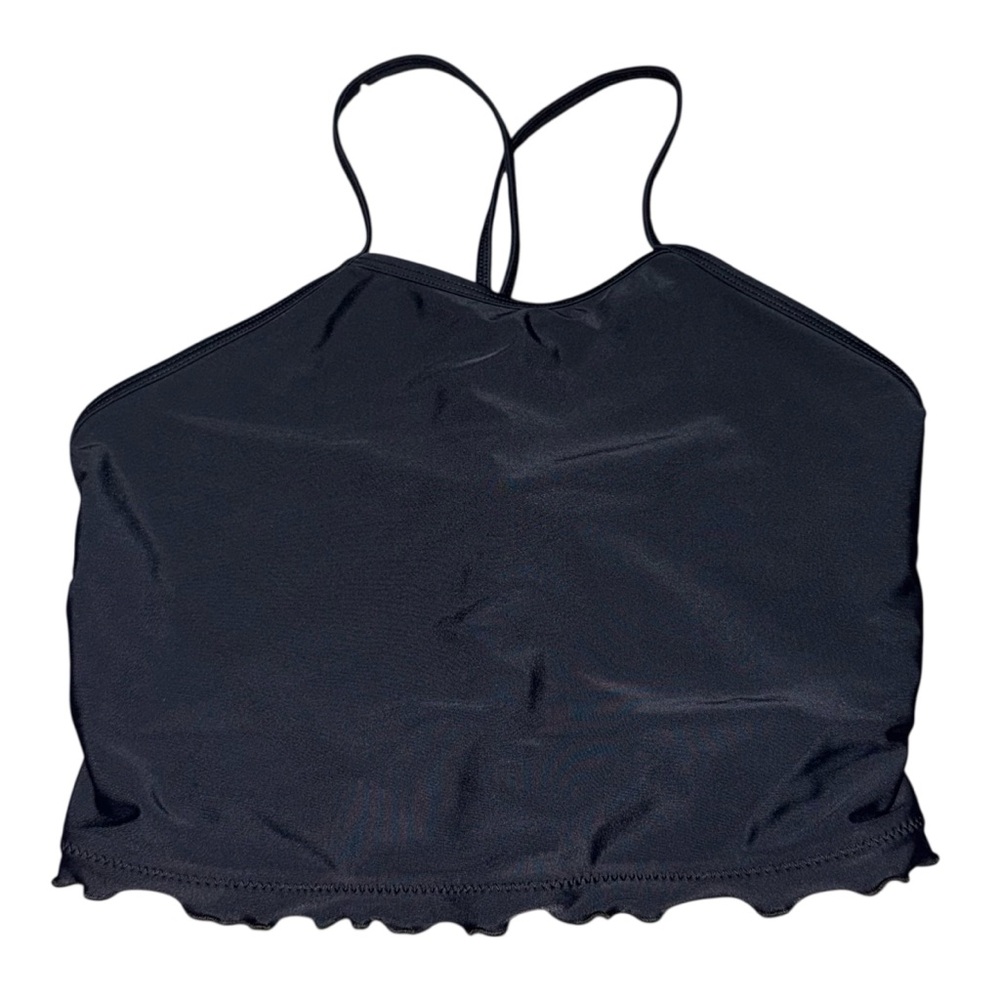 Maurice’s XL Black Strappy Back Bikini Top